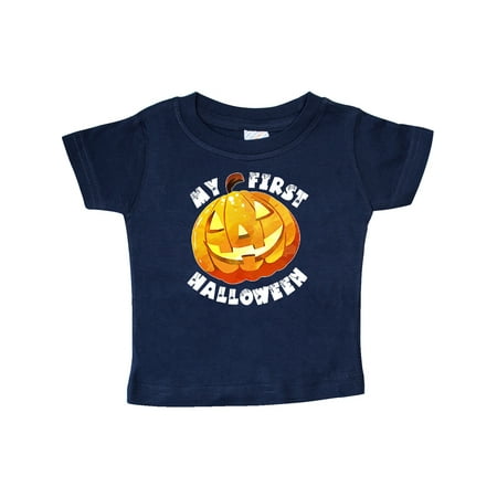 

Inktastic My 1st Halloween Cute Pumpkin Gift Baby Boy or Baby Girl T-Shirt