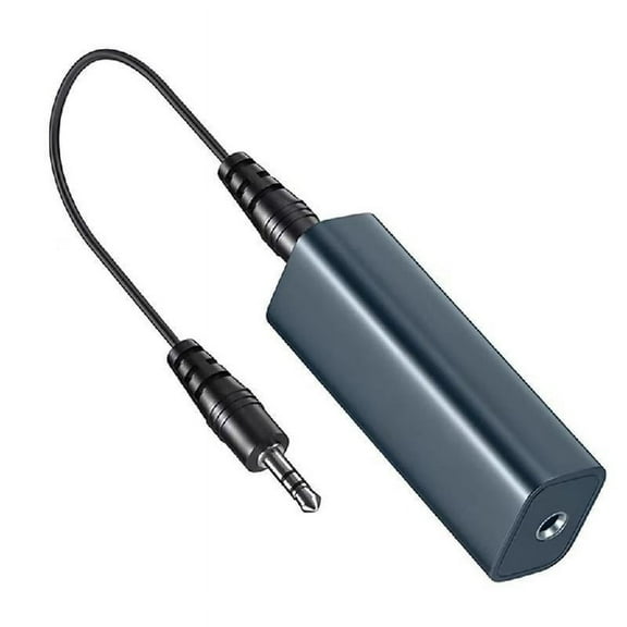 Portable Sound Noise Filter for Car and Home Stereoes Systems 3.5mm Input