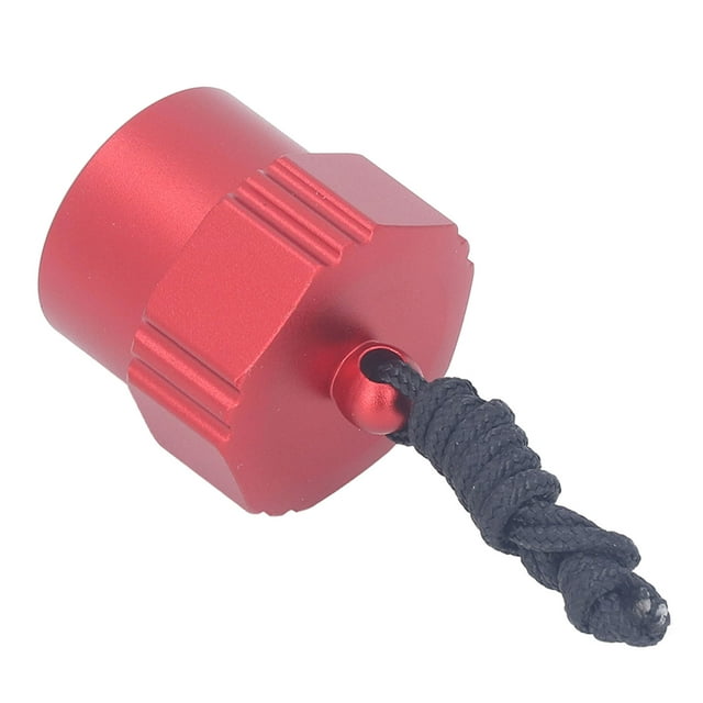 Din Poussière de Plongée, Alliage d'Aluminium Universel Fileté 1er Étage Couvercle de Protection contre la Poussière pour le Régulateur de Plongée