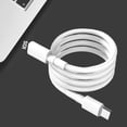 thumbnail image 3 of Likrtyny Cable Super Cargador para IPhone 14 13 (Blanco Tipo C A Lightning 1m), 3 of 9