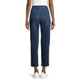 thumbnail image 3 of Time and Tru Women's Woven Pull-On Pants, 3 of 6