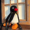 thumbnail image 3 of Penguin Plush Backpack Cartoon Cute Pingued Plush Toy Soft Stuffed Animal Shoulder Bag For Kids Girls Christmas Birthday Gifts, 3 of 5