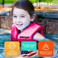thumbnail image 5 of TRC Recreation Super Soft Child Life Jacket Vest, Medium, Flamingo Pink, 5 of 10