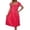 j11-Red, variant on LIIPEE Womens Summer Nightgown Casual Short Sleeve Lace Sleep Dress Ladies Cozy Sleepwear