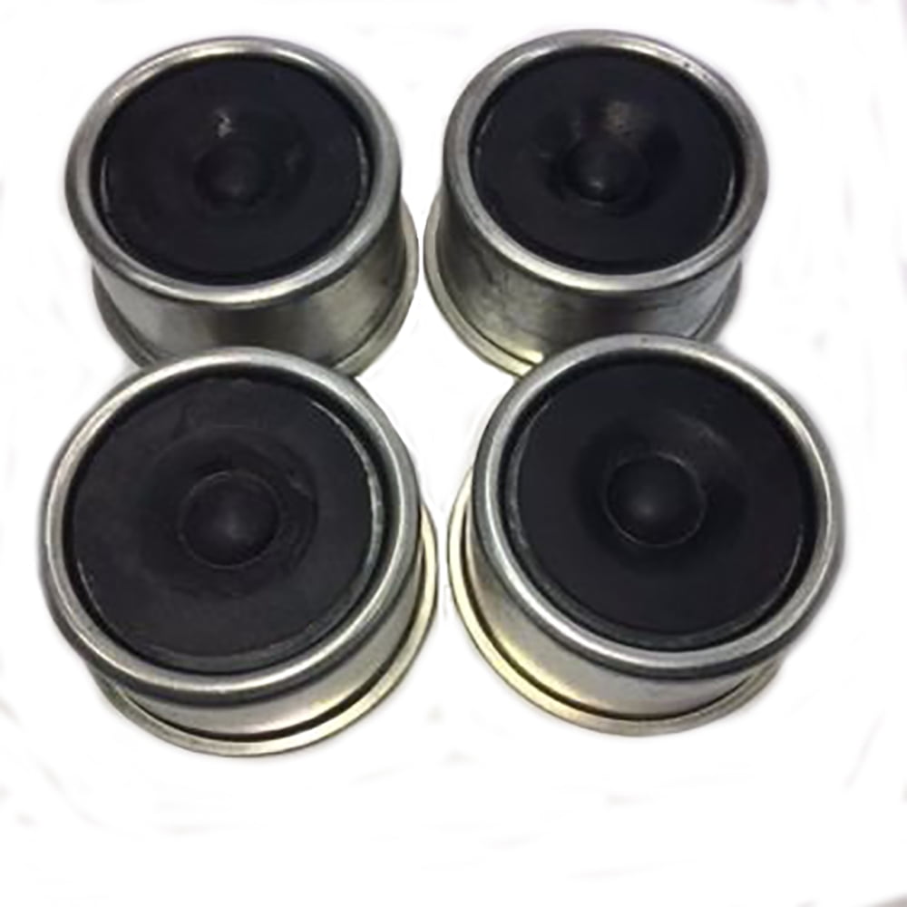 Four (4) Trailer 1.98" Grease Cover Dust Cap 2k