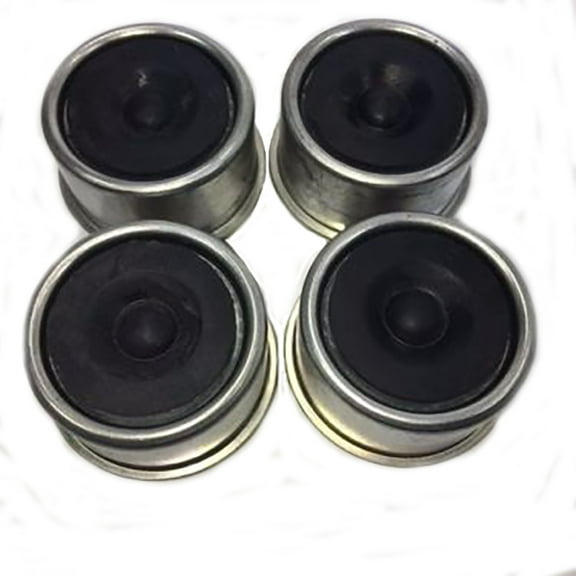 Four (4) Trailer 1.98" Grease Cover Dust Cap 2k