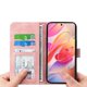 thumbnail image 5 of Funda Tipo Billetera para Samsung Galaxy A56 Carcasa Abatible con Porta Tarjetas, Bolsillo para Efectivo, Soporte Ajustable, Cierre Magnético y Correa de Muñeca Rosa, 5 of 6