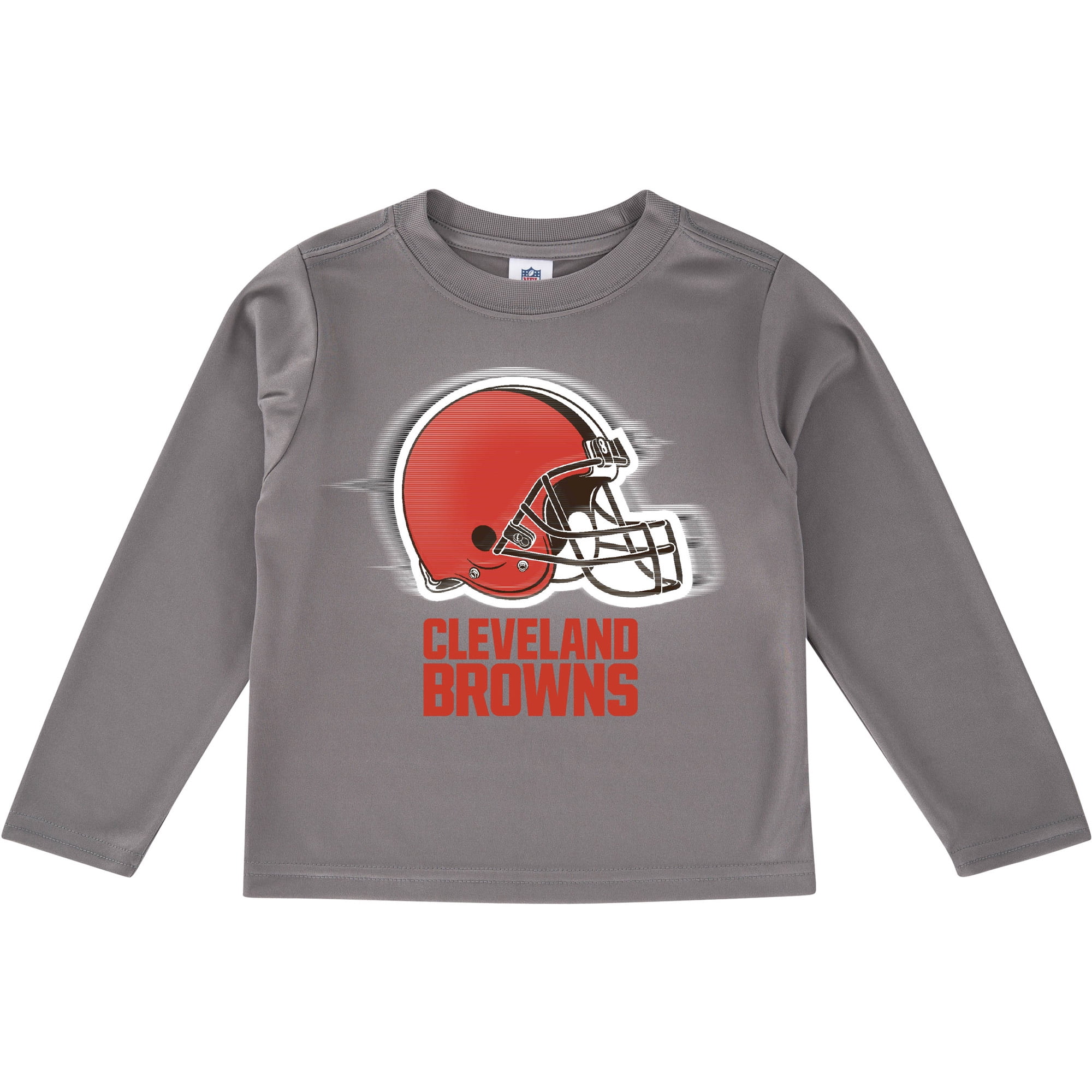 Cleveland Browns Infant Team Logo Long Sleeve TShirt Gray