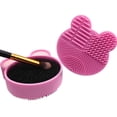 thumbnail image 1 of Color Removal Sponge Portable Makeup Brush Cleaner Eyeshadow Brush Cleaner, 1 of 7