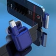 thumbnail image 1 of Microphone Cravate Sans Fil avec Étui de Chargement - Micro à Réduction de Bruit avec Moniteur et Réverbération pour Vidéo Extérieure, Vlogues et Entrevues, 1 of 7
