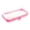 Pink, variant on Clear Hard Shell Storage Box With Zipper Caboodle Style Organizer Case Piqola Transparent Utility Pouch For Stationery Makeup Travel Accessories Dustproof PVC Container White
