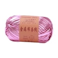 thumbnail image 2 of Hilo metálico brillante de 40 m para decoración del hogar, principiantes, bricolaje, tela elástica suave de 100 g Violeta, 2 of 9