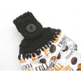 thumbnail image 2 of FALL FOOTBALLS - HANDMADE CROCHET TOP HANGING KITCHEN TOWEL, 2 of 4
