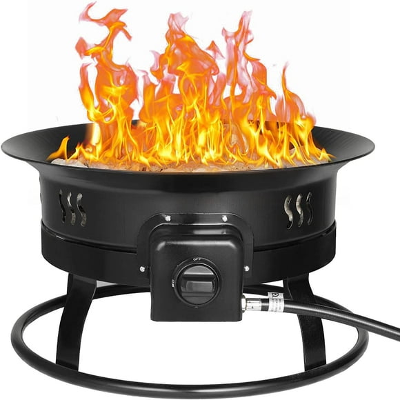 Portable Propane Fire Pit Camping