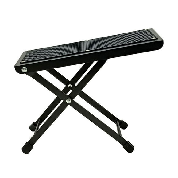 Reposapiés para pedicura, ángulos ajustables, cojín para reposapiés, Pedal para uñas, taburete plegable para guitarra, soporte para pies de pedicura