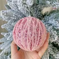 thumbnail image 4 of Bola de Navidad de 10 cm, adorno navideño, decoración para árbol de Navidad, colgante rosa, adornos colgantes para árbol de Navidad, decoración del hogar, 4 of 4