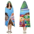 thumbnail image 4 of Super Why Cloak Hooded Blanket Soft Wearable Blanket Hoodie Throw Cape for Couch Kids Adults 60"x80", 4 of 8