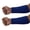 Blue (1 Pair), variant on COUVER 9 Inch Extra Long Thick Terry Cotton Athletic Wristbands Blue 1 Pair (Unisex)