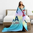 thumbnail image 5 of USA Wrestling Fleece Blanket, Very Soft Microfiber Flannel Blanket for Couch Warm and Cozy for All Seasons, 5 of 6