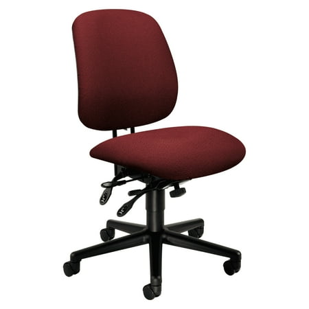 UPC 745123720151 product image for HON 7700 Series Asynchronous Swivel/Tilt Task Chair, Seat Glide, Burgundy | upcitemdb.com