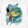 thumbnail image 2 of Women's Hey Arnold! Befriend the Planet Graphic Tee White Small, 2 of 4