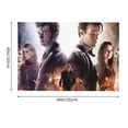 thumbnail image 5 of Doctor Who Tapestry, Anime Wall Poster Art, Wall Tapestry For Bedroom Living Room Dorm Room, Wall Hanging For Festival Party Events Background Photography Backdrop, 60x40 Inch, 5 of 9