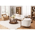 thumbnail image 6 of My Texas House Vivienne Marble Top End Table, 6 of 8