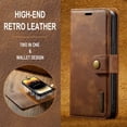 thumbnail image 2 of For iPhone 15 14Pro Max 13 12 11 Pro Max Plus XS X XR Deluxe removable magnetic wallet flip cover cell phone leather case, 2 of 5