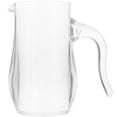 thumbnail image 1 of Transparent Wine Dispenser Handle Liquor Divider Plastic Reusable Decanter Clear Wine Pitcher, 1 of 8