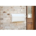 thumbnail image 4 of Architectural Mailboxes Woodlands Galvanized Steel, Medium, Wall-Mount Mailbox in White, 4 of 8