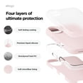 thumbnail image 4 of Funda de teléfono Elago compatible con iPhone 16 Plus de silicona rosa, 4 of 9