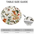 thumbnail image 6 of Round Picnic Table Cloth 100% Waterproof & Oil Proof, Elastic Fitted Table Cover for 36"-44" Round Tables, for Dining, Camping, Outdoor, 6 of 7