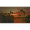 thumbnail image 3 of Martin Johnson Heade 18x12 Black Modern Framed Museum Art Print Titled - The Great Florida Sunset (1887), 3 of 5