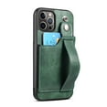 thumbnail image 5 of 3-in-1 Wrist Band Card Holder Bracket Mobile Phone Case Soft Handmade PU Leather Phone Protective Cover New, 5 of 5