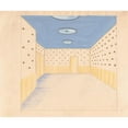 thumbnail image 3 of Winold Reiss 14x12 Black Modern Framed Museum Art Print Titled - Interior Design Drawings for Unidentified Rooms.) (Sketch for Unidentified Room with Starred Walls (1910), 3 of 5
