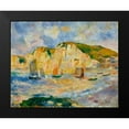 thumbnail image 2 of Renoir, Pierre-Auguste 14x12 Black Modern Framed Museum Art Print Titled - Sea and Cliffs, 2 of 5