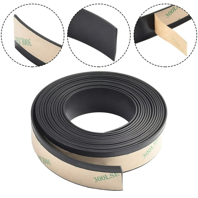 Car Windshield Seal Strip Sunroof Triangular Windo Sealing Trim Weatherstrip