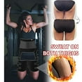 thumbnail image 3 of 3 in 1 Sweat Waist Thigh Trimmer Trainer Belt Neoprene Butt Lifter Belt Trimmer Waist Slimmer Belt Shaperwear for Weight Loss Training, 3 of 6
