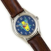 Pooh Watch With Leather Band