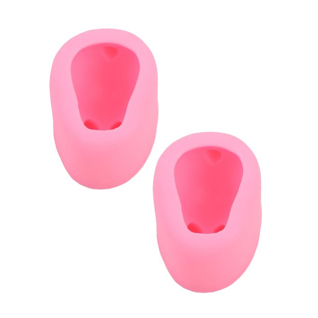 Oleegame 2PC Cookie Mold Candy Rabbit Silicone Resin Baking Silicone Molds 3D Chocolate Cake Mould