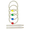 thumbnail image 4 of OUNONA 1 Set Hoop Game Rings with Wood for Interactive Playthings and Reaction Enhancement in Outdoor Games, 4 of 8