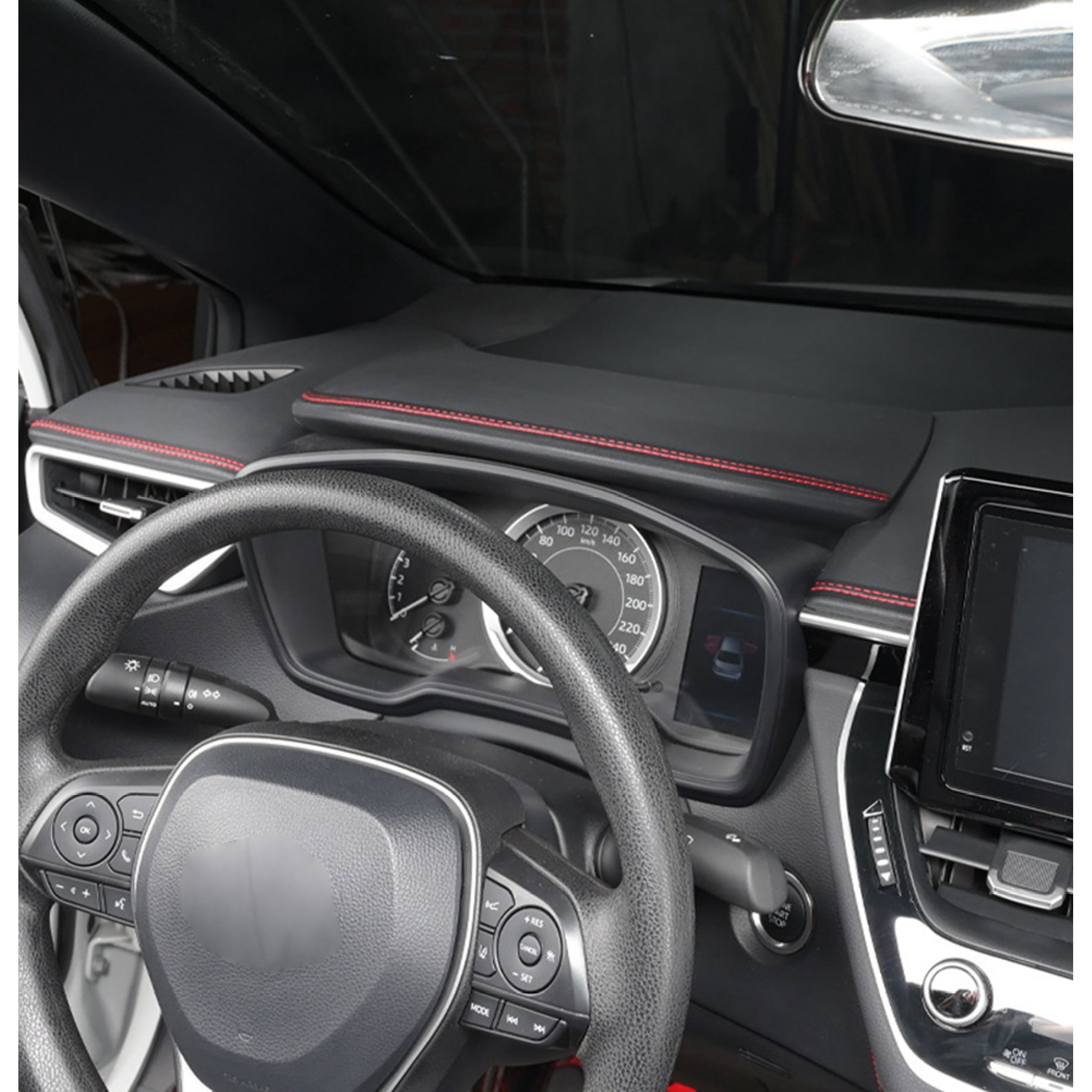 MoreChioce 8M/26.25Ft Car Interior Trim Strip Car Gap Leather Fillers  Automobile Molding Line Universal Interior Decorative Accessories White