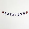 thumbnail image 2 of Guirnalda Swanky Party Box Patriots Football de cartulina, 2 of 6