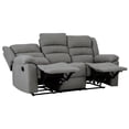 thumbnail image 2 of SOFÁ RECLINABLE DENVER GRIS OXFORD, 2 of 9