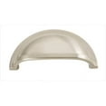 thumbnail image 1 of Hickory Hardware P3055-15 3 In. Williamsburg Satin Nickel Cup Cabinet Pull, 1 of 5