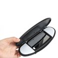thumbnail image 2 of Parasol De Espejo De Maquillaje Frontal De Coche Cubierta del espejo del parasol del coche para BMW Mini R55 R56 R60 2007-2014 (negro), 2 of 6