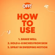 OFF! FamilyCare Mosquito Repellent Smooth & Dry Non-Greasy Spray, 4 oz