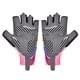 thumbnail image 1 of BOROCO Guantes De Ciclismo para Niños,Guantes Transpirables para Montar En Bicicleta para Niños,Guantes De Ciclismo con Almohadilla De Silicona Sin Dedos para Deportes Al Aire Libre(S-Rosa), 1 of 5
