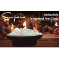 thumbnail image 4 of Empava 10 lbs. 1.0-in Crystal Ice Drop Beads Reflective Fire Glass for Gas Fire Pit, 4 of 5