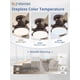 thumbnail image 3 of Ventilador de Techo ZMISHIBO 42" Empotrado con Luz LED Regulable de 20W, 3 of 9
